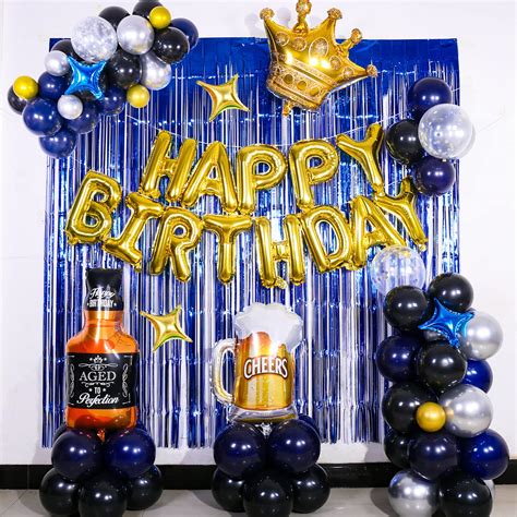 birthday decorations for men